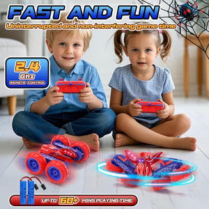 Remote Control Spider Stunt Car