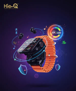Hie-Q - TWS Amoled Smart Watch