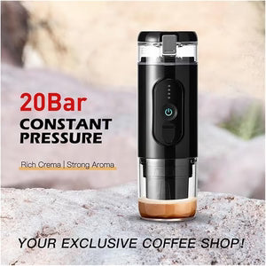 Portable Electric Espresso Coffee Maker ©